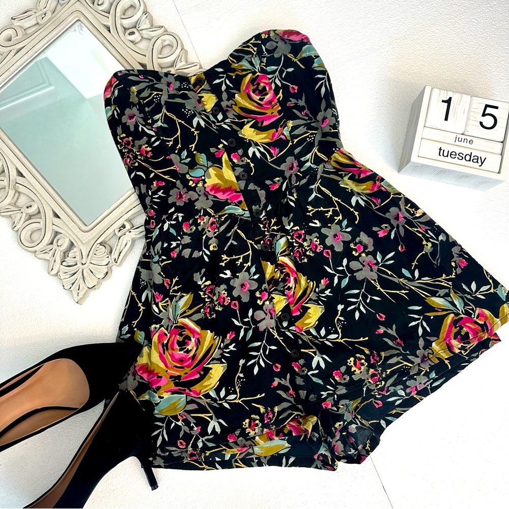 American Rag Cie romper, XS floral in perfect condition - Picture 4 of 10